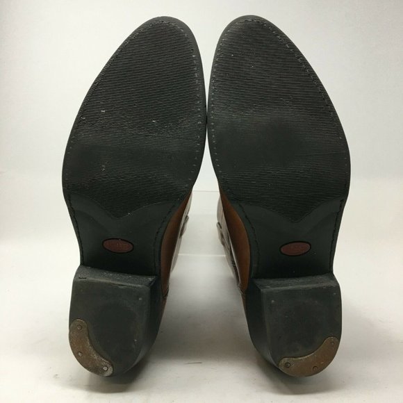 Durango Western Cowboy Boots Womens 9 EE Brown Leather Mid Calf Pull On TR762 - Picture 9 of 11